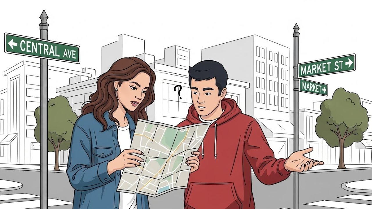 Asking for Directions in English 🗺️ | Slow & Easy for Beginners