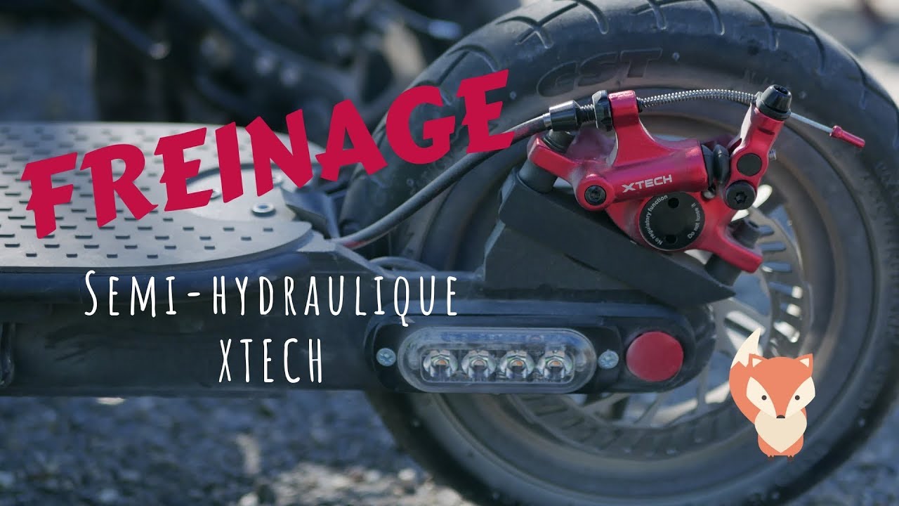TUTO - Un FREINAGE EFFICACE en M365 avec l'étrier XTECH