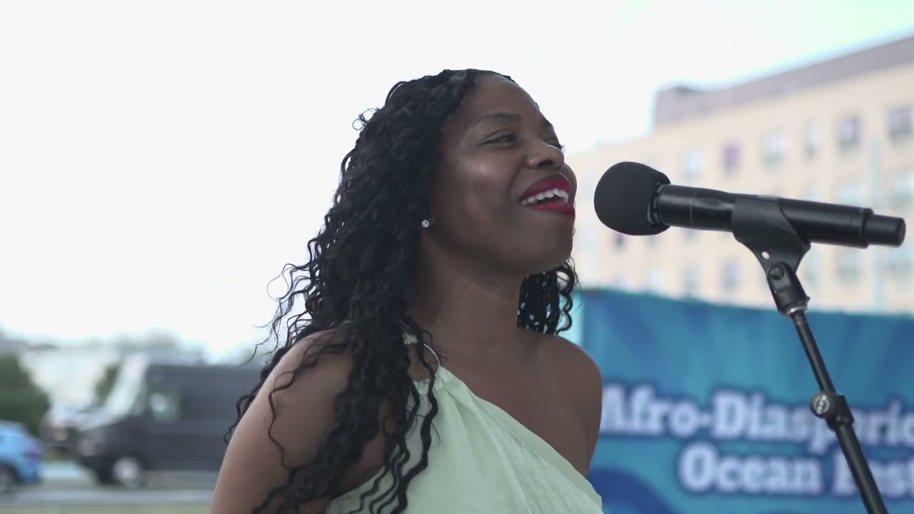 Mai-Elka Prado Gil at the 2025 Afro-Diasporic Ocean Festival