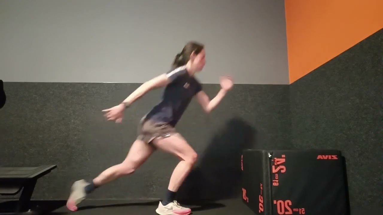Running drill - explosieve heup strekking