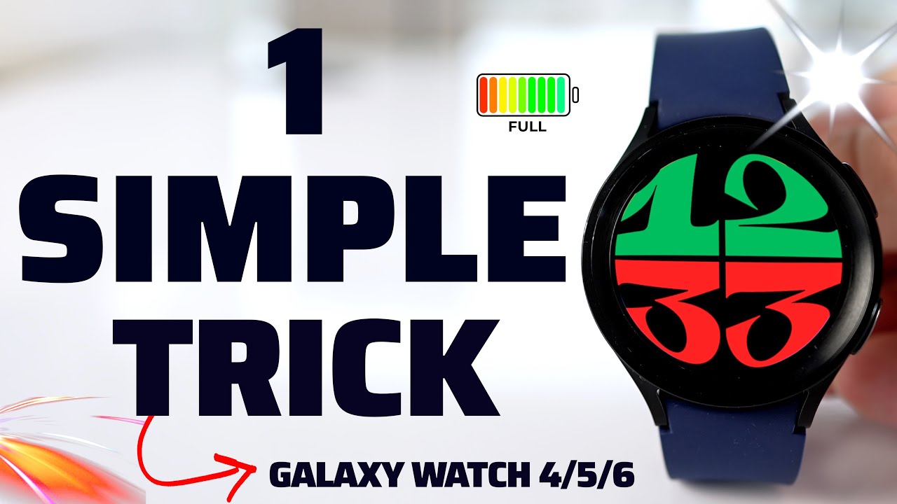 I Found A Solution For The One Ui 5 Update On The Galaxy Watch 4/5!