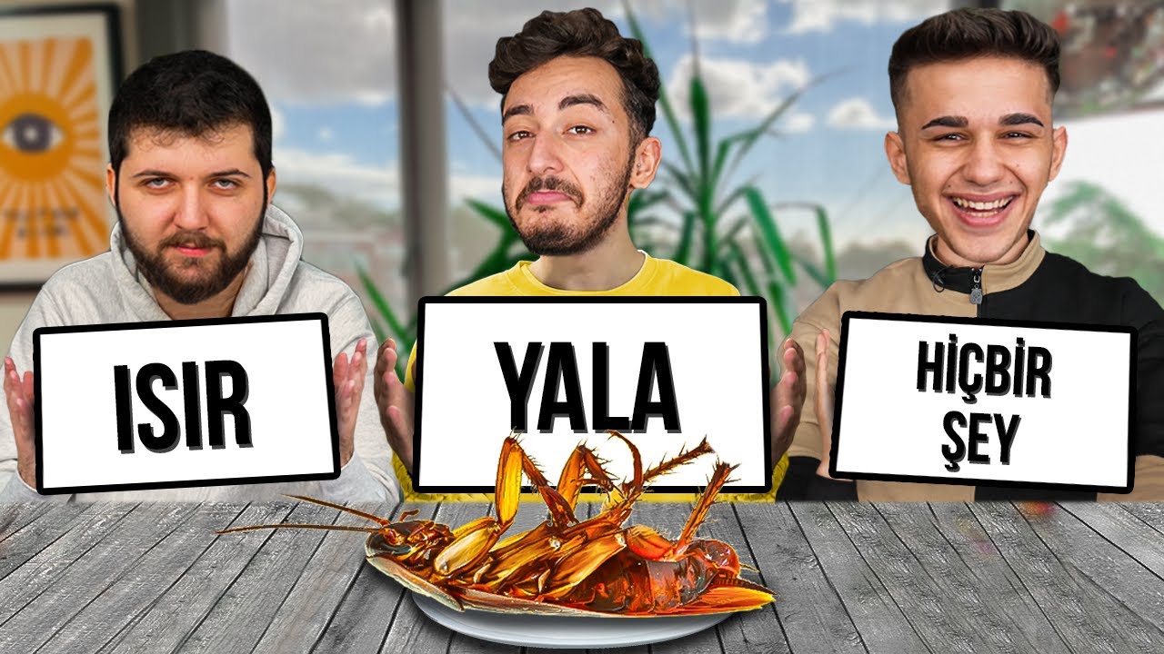 ISIR YALA HİÇBİR ŞEY YEMEK YARIŞMASI !? @NDNGBaturay @AhmetCanDündar