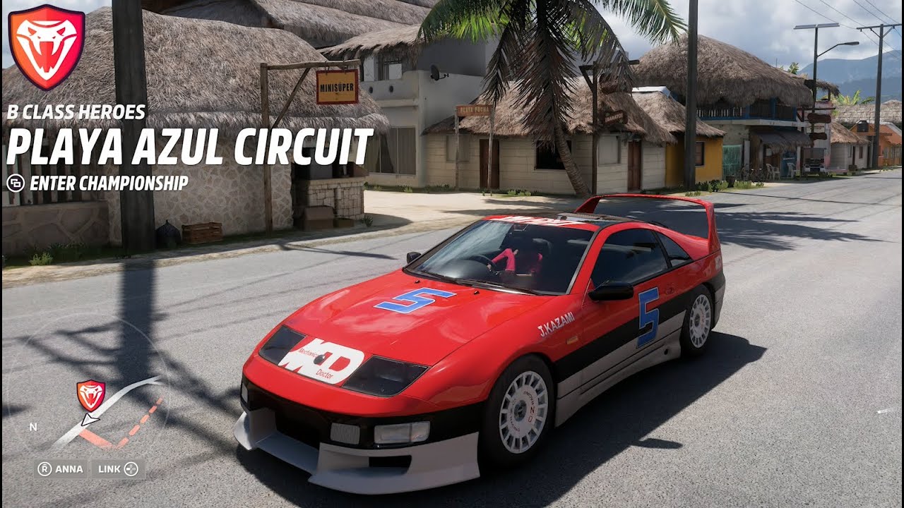 TRIAL - B CLASS HEROES with MECHADOC GRACER Z Anime Version (Z32)　よろしくメカドック　FORZA HORIZON 5 GAMEPLAY