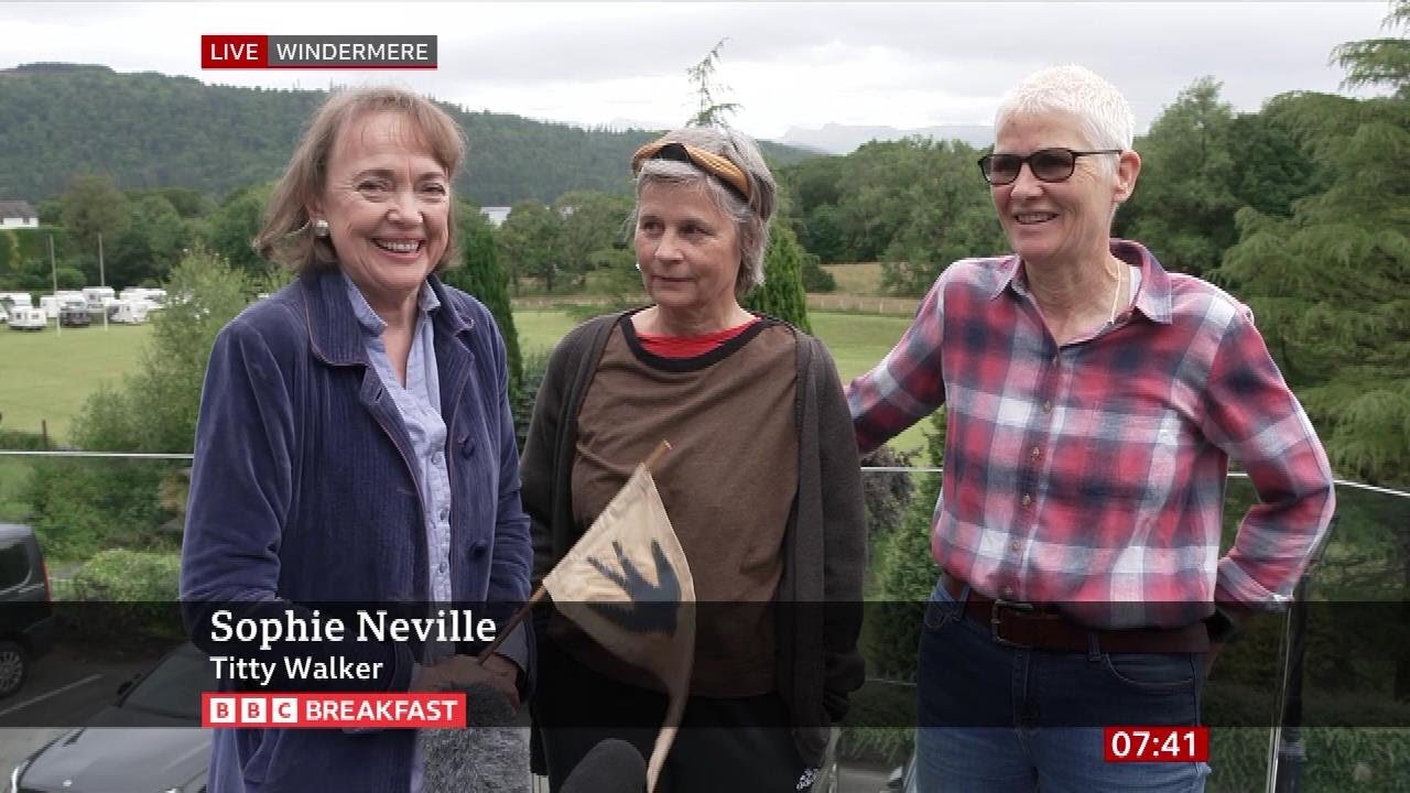 Sophie Neville, Suzanna Hamilton, Kit Seymour (Swallows & Amazons) On BBC Breakfast [30.06.2024]