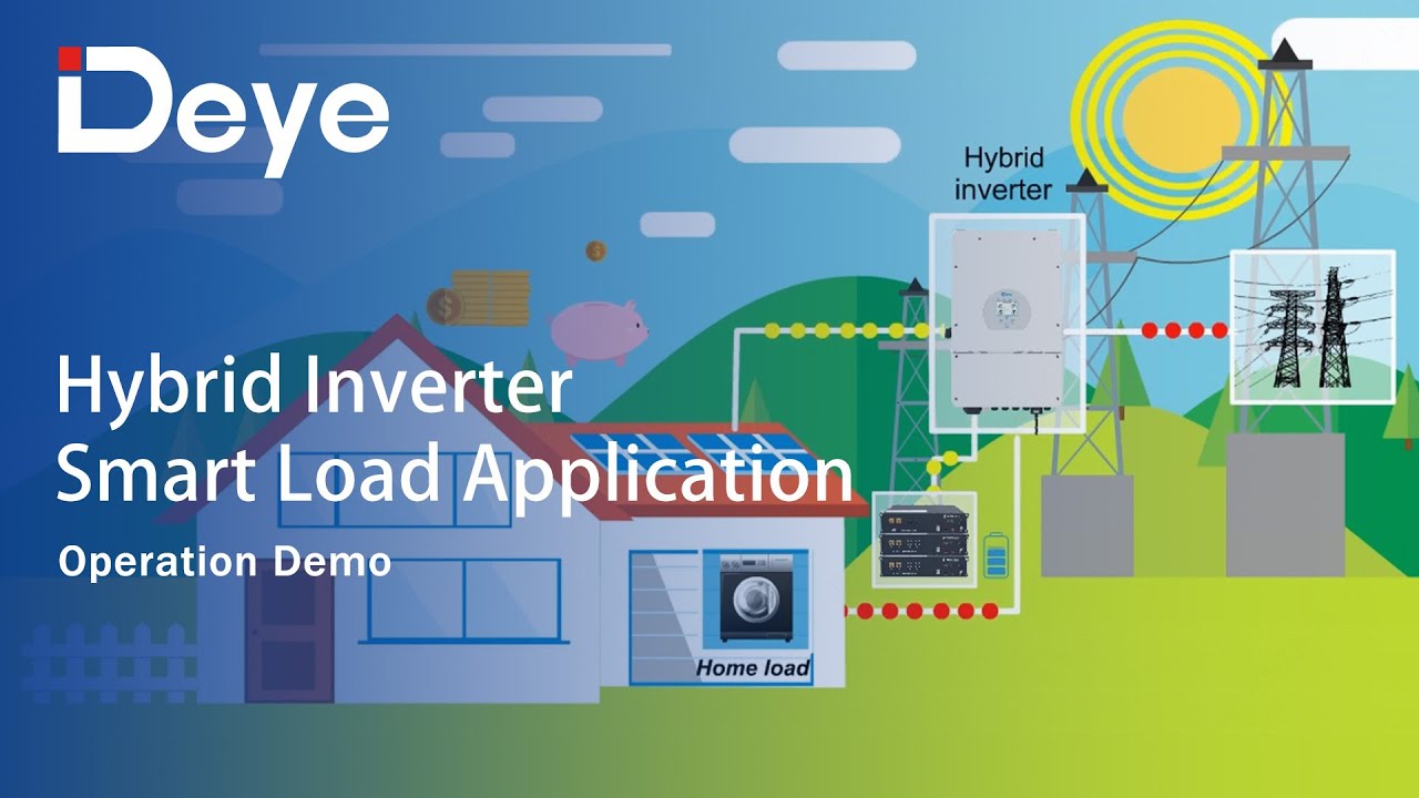 Deye Hybrid Inverter Smart Load Application