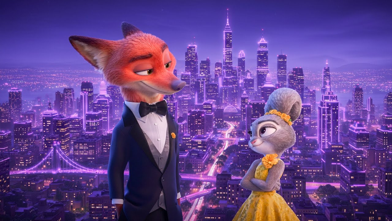 Zootopia Synthwave — Enchanted Evening in the City of Dreams
