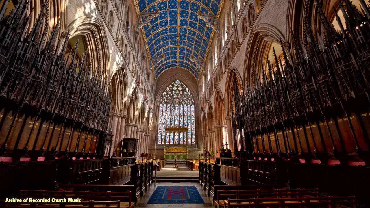 BBC Choral Evensong: Carlisle Cathedral 1982 (Andrew Seivewright)