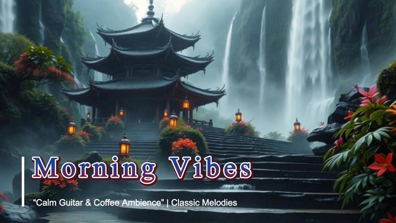 Morning Vibes | Calm Guitar & Coffee Ambience | Classic Melodies