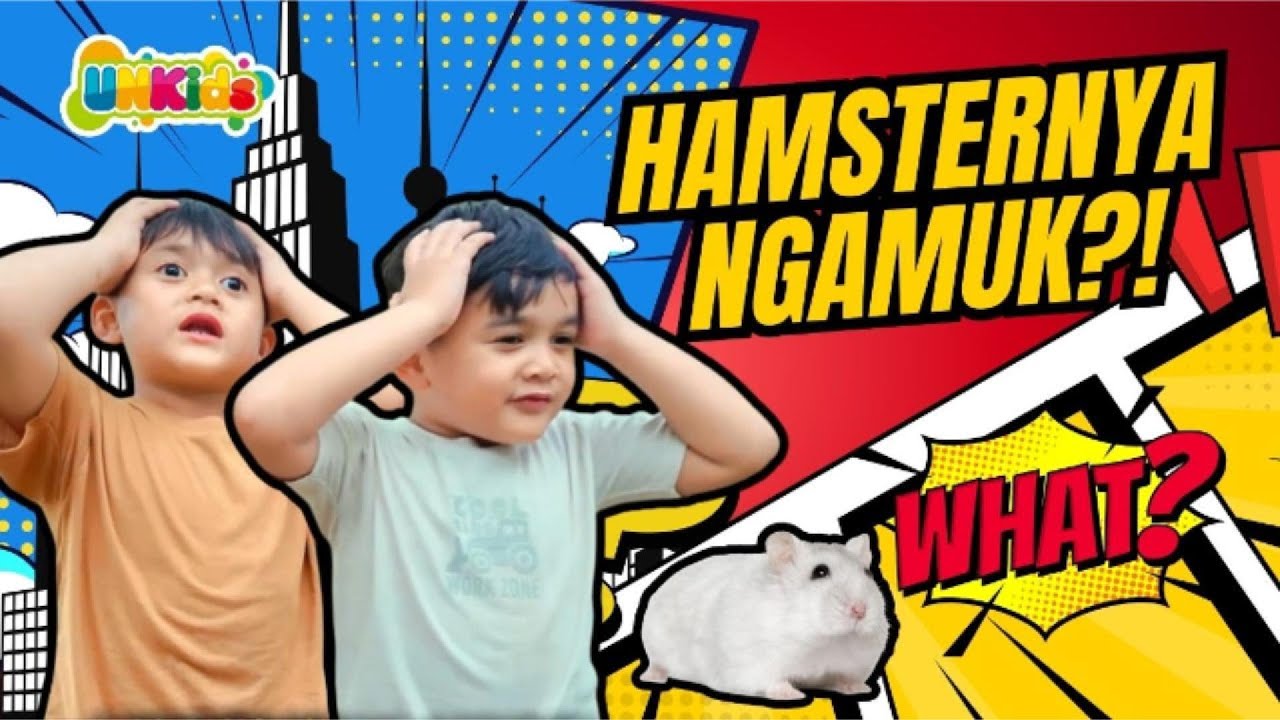 Hamster Kesayangan Hilang Ditaman?! 😲 Uwais & Nail Lari Mengejar | UNKids Series