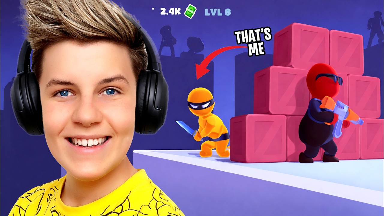 Can We Go NOOB to PRO to HACKER in STEALTH MASTER?!? Prezley