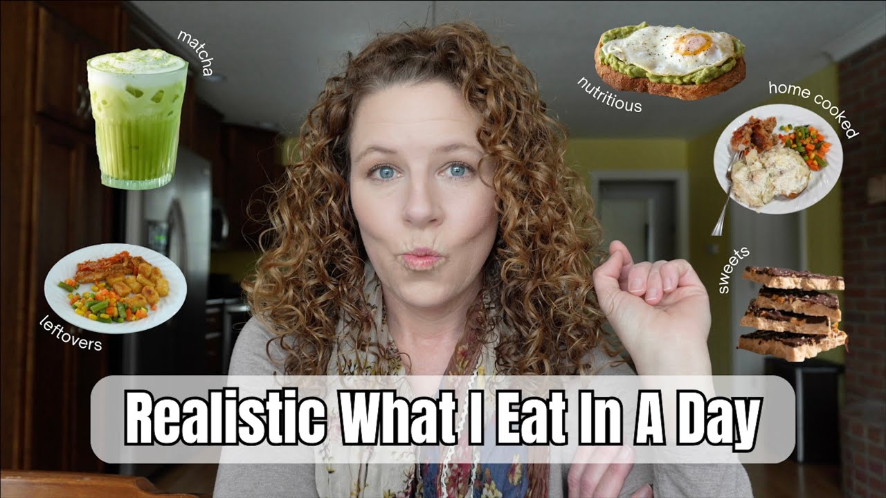 REALISTIC what I EAT in a DAY | trying to be balanced & save money |