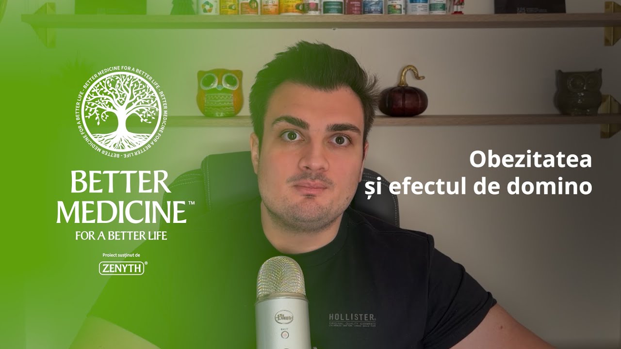 Obezitatea și efectul de domino - Dr. Roberto Militaru