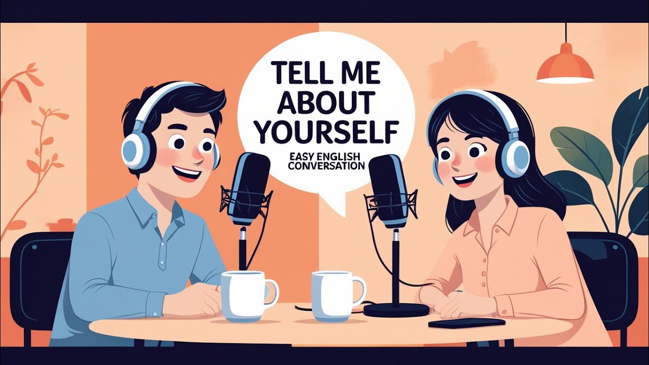 Tell Me About Yourself in English | Easy Conversation for Beginners (A1–A2)#TheEnglishTalks