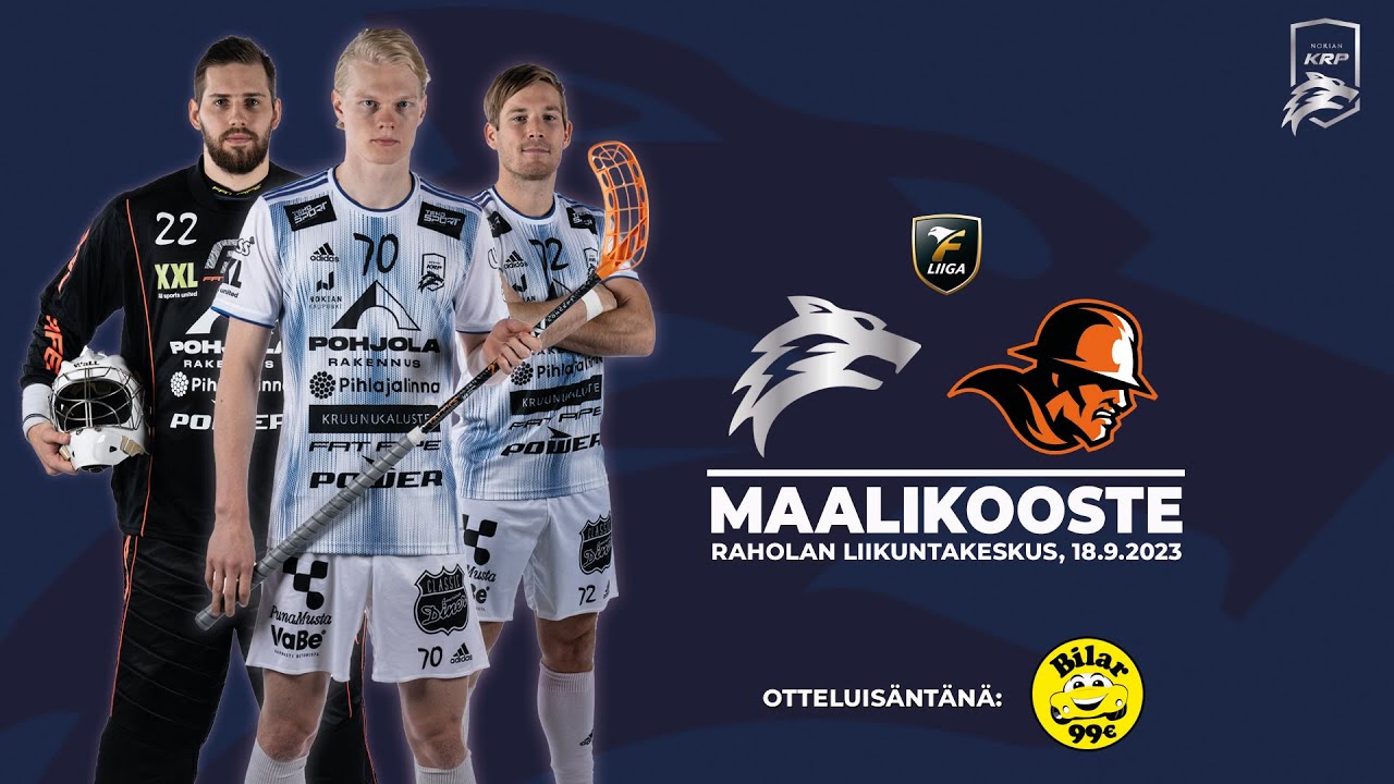 F-Liiga: Nokian KrP–Esport Oilers, Maalikooste, 18.9.2023