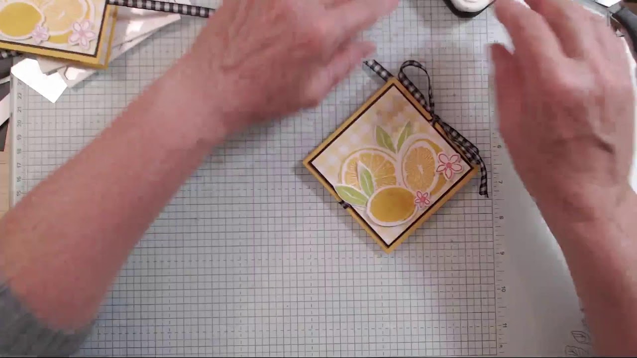 Retiring Favourites - Tea Bag Holder with the Sweet Citrus Bundle