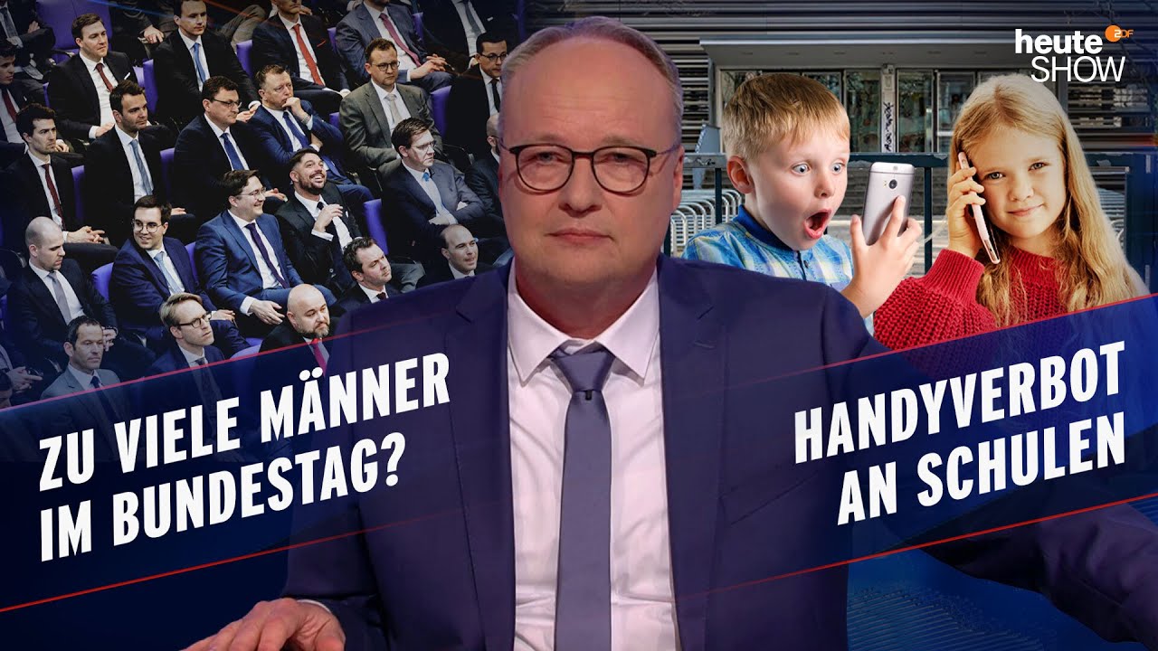 Neuer Bundestag: weniger Frauen und doppelt so viele AfD-Abgeordnete | heute-show vom 28.03.2025