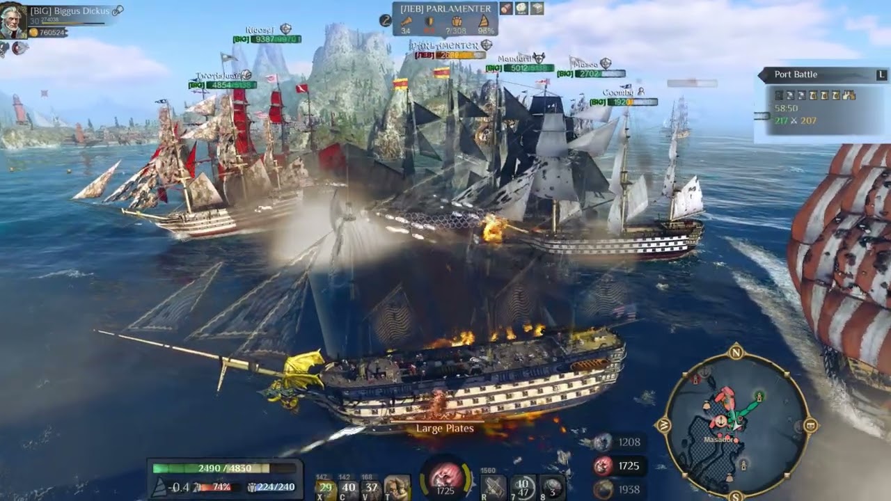 Massadora Port after Big Men showed up: 'Skill issue' edition