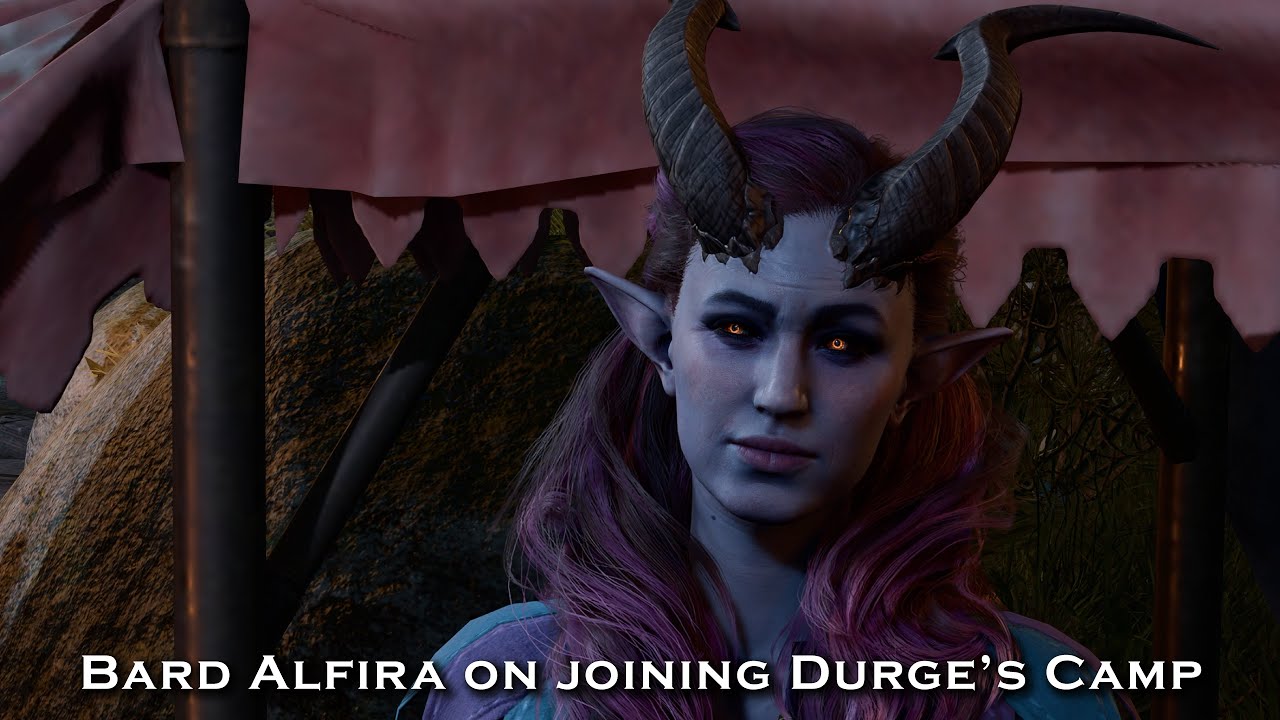 Bard Alfira at Dark Urge's Camp (All Choices/Outcomes)