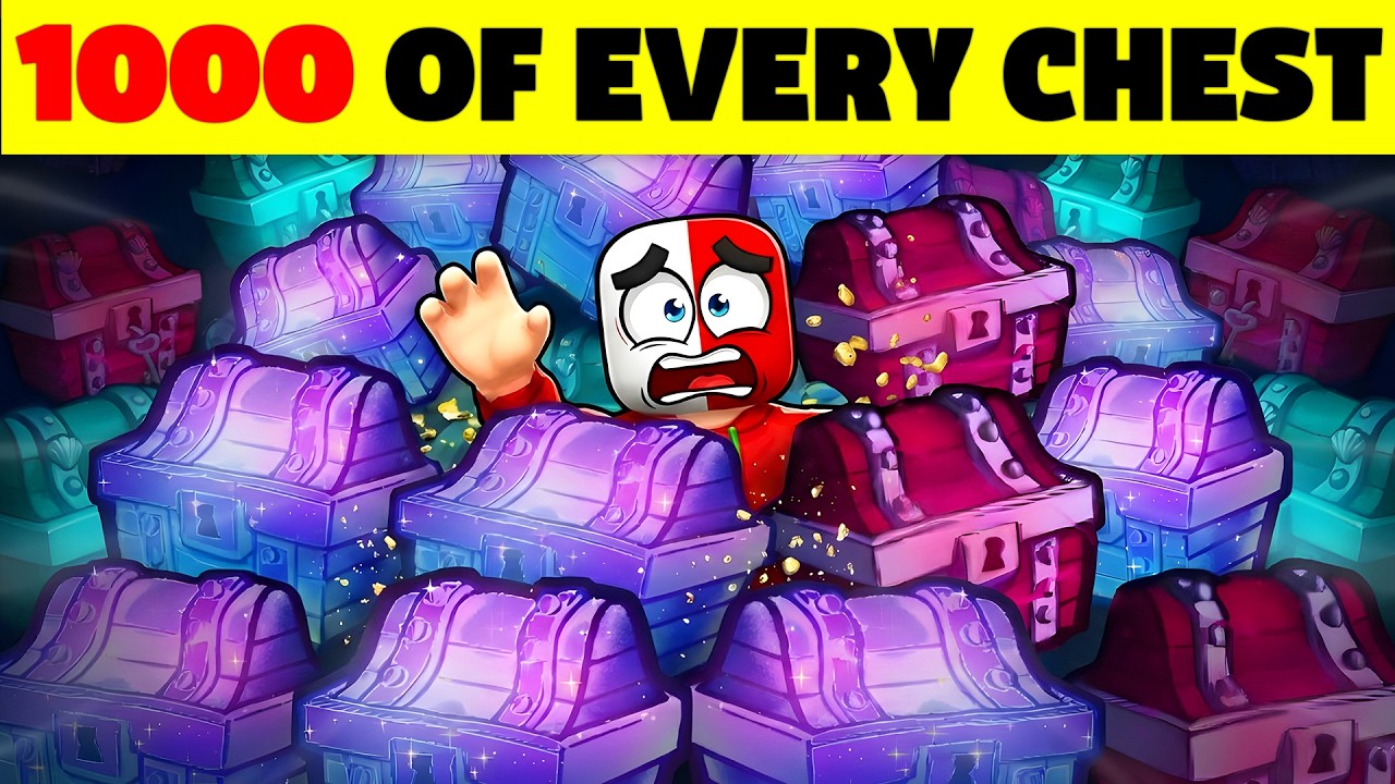 I Opened 1000 of EVERY NEW CHEST In SpongeBob Tower Defense..
