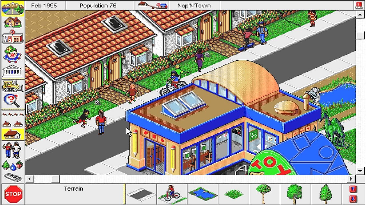 Maxis Software - SimTown - 1995