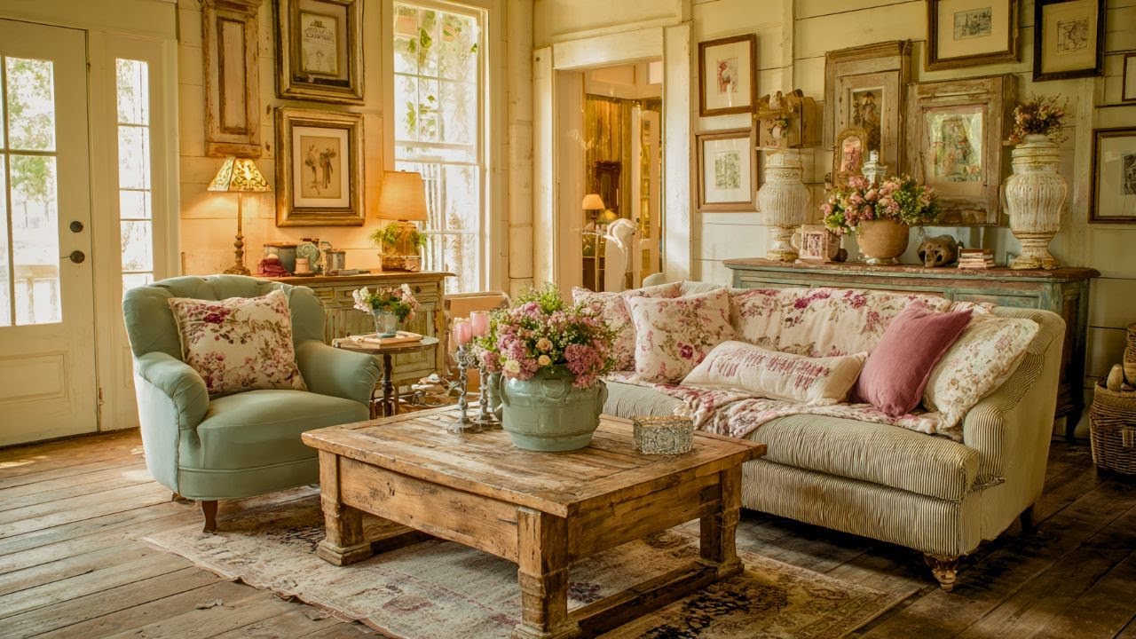 Vintage Floral Dreams Romantic Shabby Chic Touches for Every Room