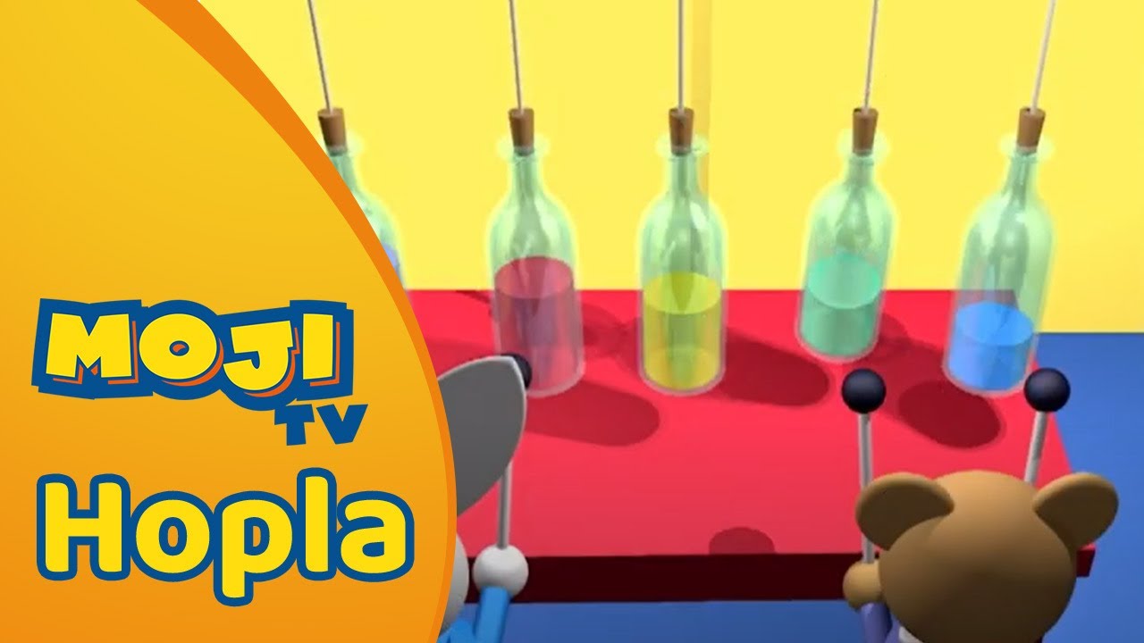 HOPLA EN NINA MAKEN MUZIEK 🎵 | HOPLA 🐇 | Nederlandse Kinderseries | MojiTV