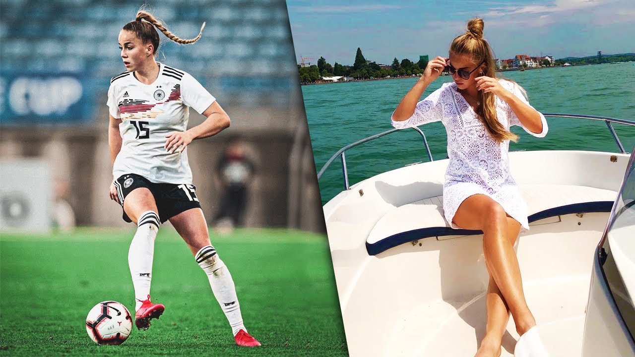 Giulia Gwinn just dances with defenders!