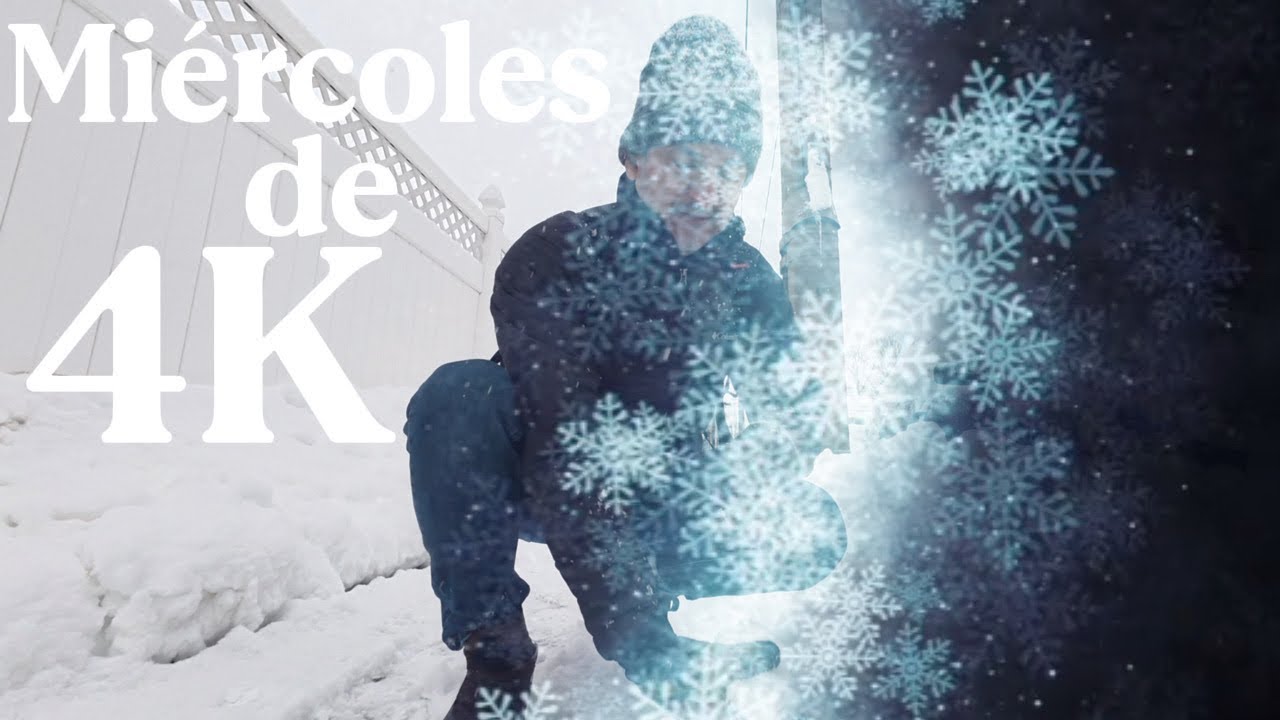 Día de TORMENTA 4K #blizzard #winter #invierno 2026#northeast  