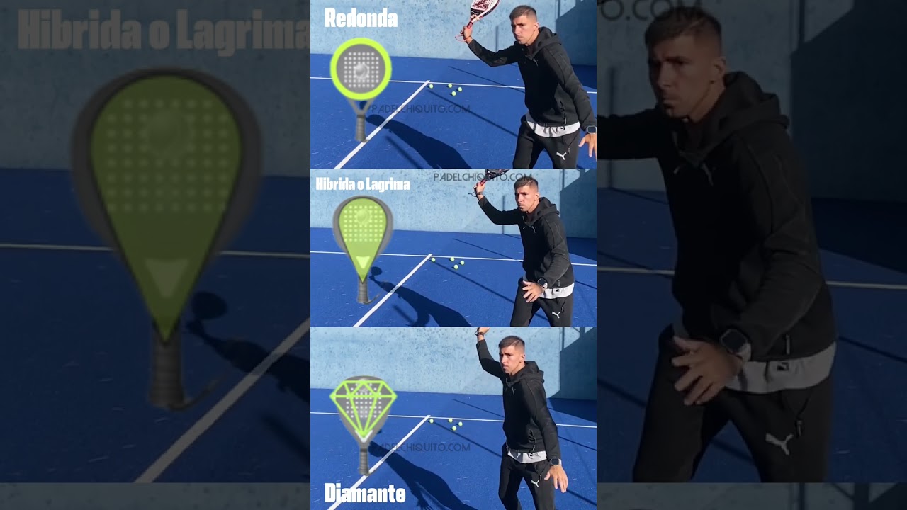 Padel Rackets: Round, Tear, or Diamond?