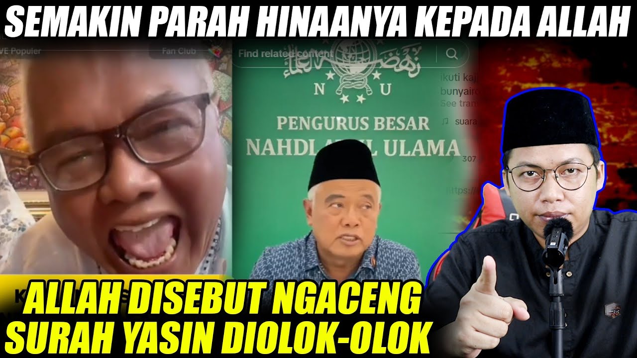 Sebut Allah Ngaceng & Hina Surah Yasin Crot, Kiyai  ini dilaporkan Ke polisi 