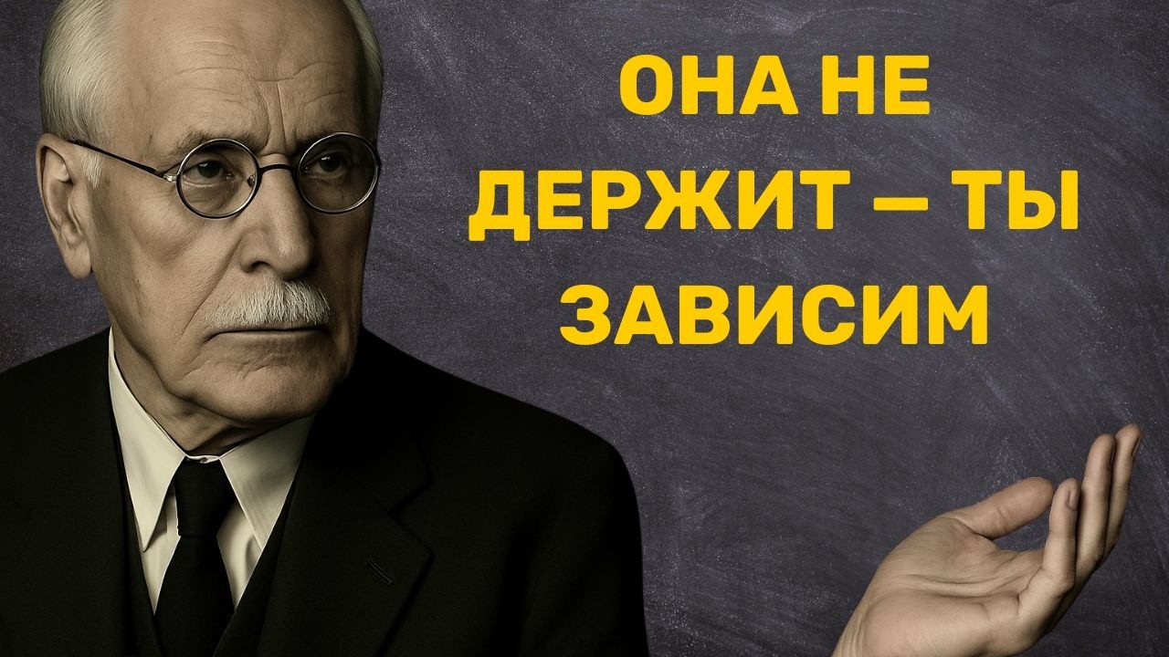 Она НЕ держит тебя рядом… и ты становишься зависим | Карл Юнг 🕯️🗝️