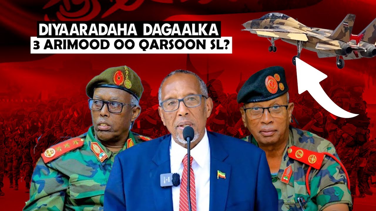 Xog Degdeg Muuse biixi oo iibsaday Diyaradaha Dagaalka? 3 Arimod oo ku qarson Dholatuskii Maanta SL?