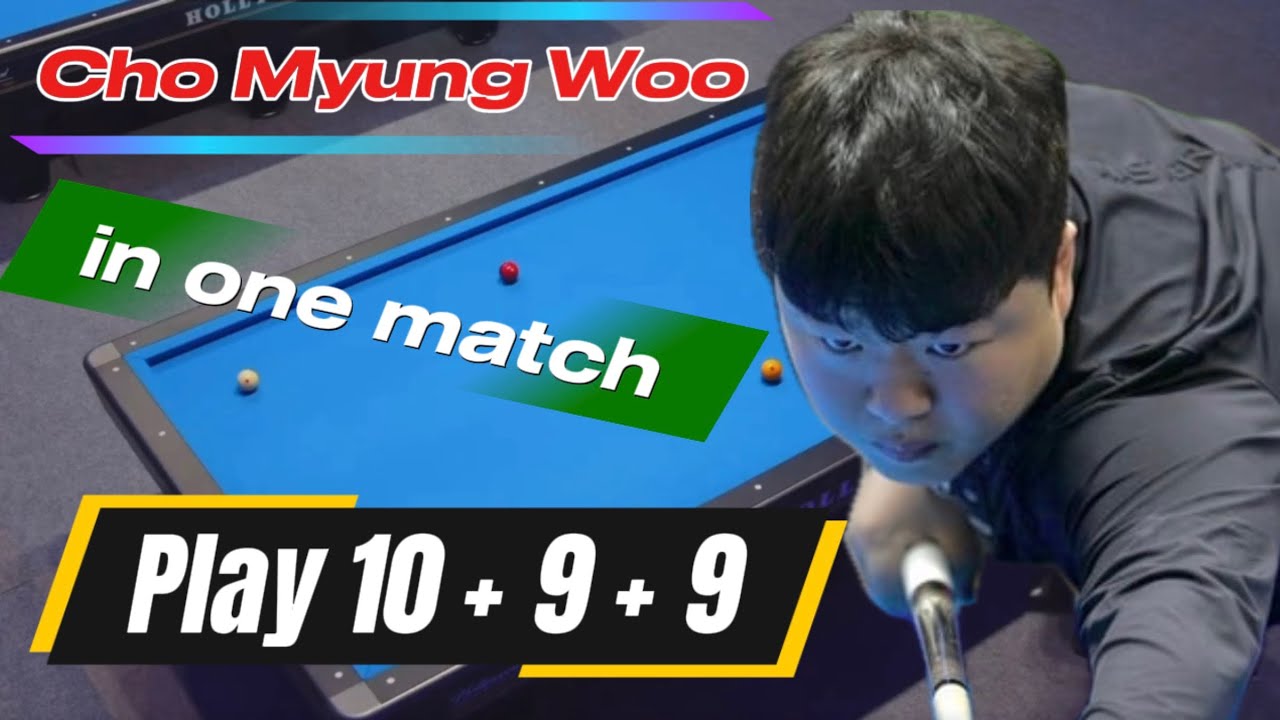 Cho Myung Woo's Great Match ( 10 + 9 + 9 ) !!! Doozy Blois France 2025 