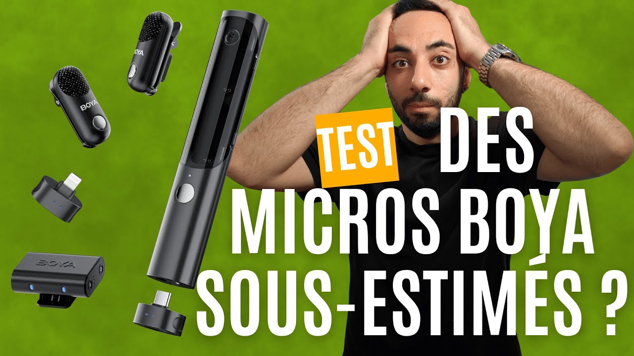 Les micros BOYA MAGIC - TROP BIEN !