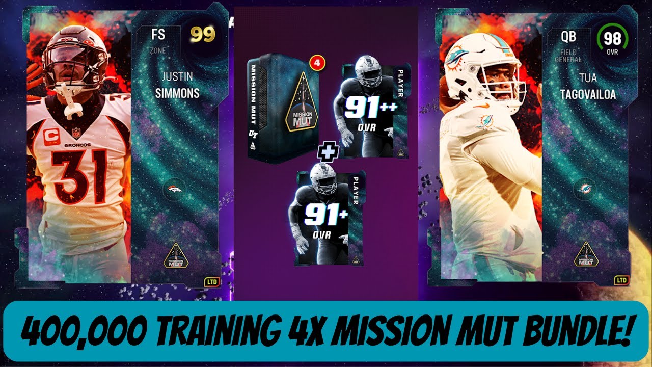 IS THE 400,000 TRAINING MISSION MUT BUNDLE WORTH IT? LETS FIND OUT! | MADDEN 23 ULTIMATE TEAM