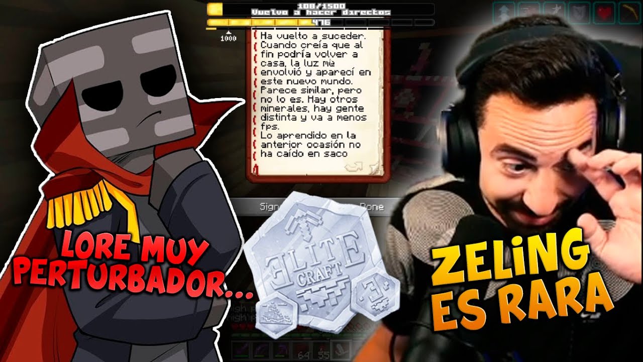 ¡RICH APARECE Y HABLA DEL LORE DE ELITECRAFT! | ¿BEEF ENTRE ZELING Y LUH? | ELITECRAFT 3 | ELITE TV
