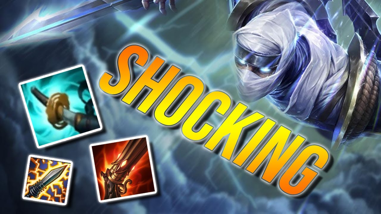 Shockblade Zed that ACTUALLY SHOCKS you