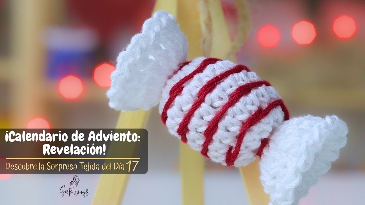 🤫 ¡MUCHO SABOR! Teje un CARAMELO Circular a Crochet RÁPIDO y ENROLLADO
