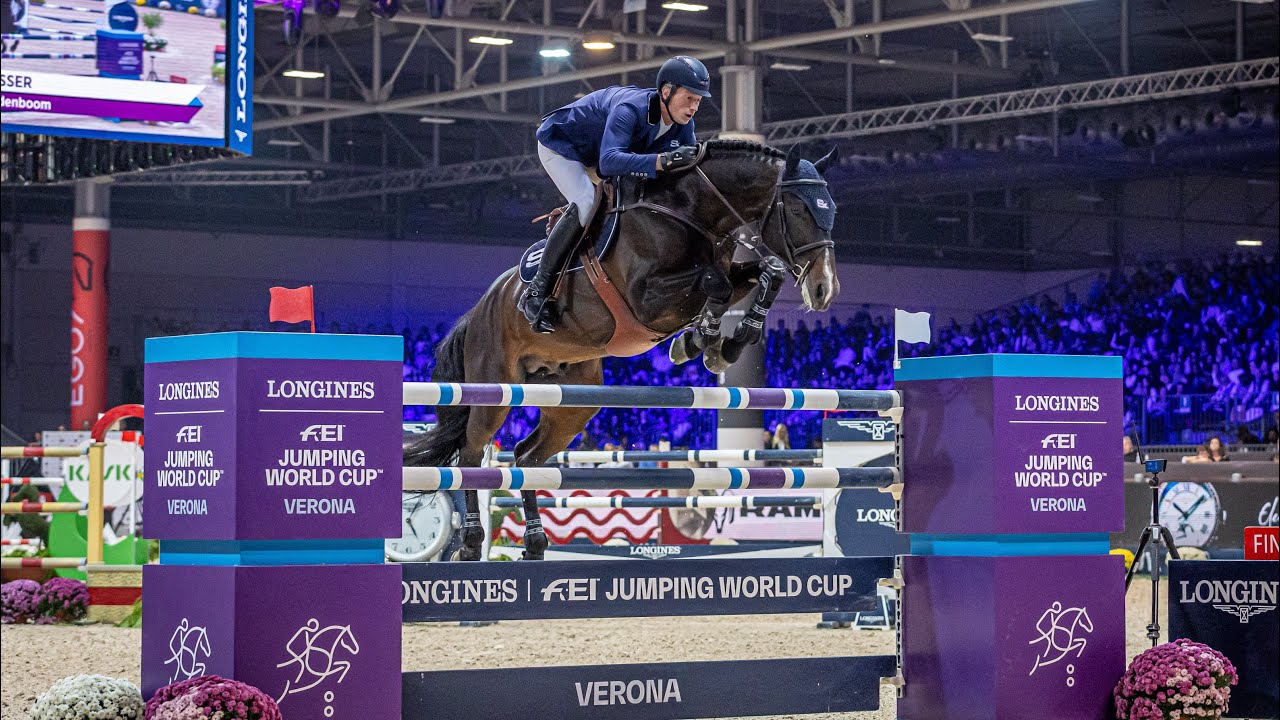 Daniel Deusser  & Otello de Guldenboom - winners Jumping Verona 2025