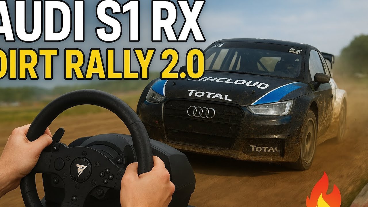He Tried to Wreck Me at the Finish Line! 😱  DiRT Rally 2.0 Audi S1 RX