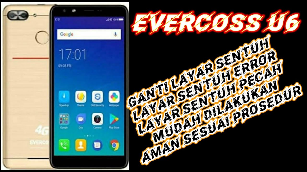 Ganti Touchscren Evercoss u6||Ganti Layar Sentuh
