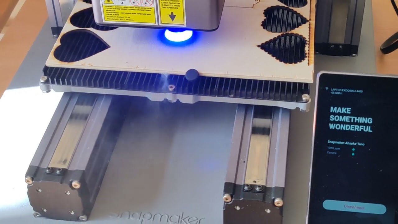 CNC aparatı 5.#luban #cnc #snapmaker #steam