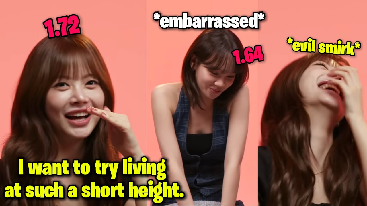CHAEWON cannot believe that EUNCHAE has said this to her.