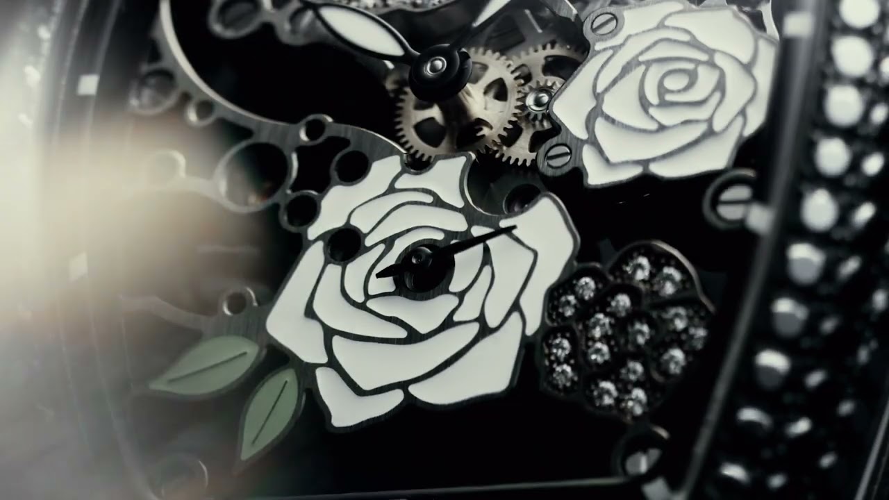 Vanguard Rose Skeleton Black Diamonds - FRANCK MULLER ASIA PACIFIC
