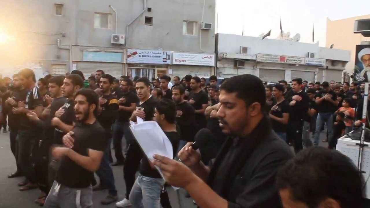 السيد حسين المالكي - موكب عزاء الدراز في ذكرى إستشهاد رسول الله 1435 هـ HD