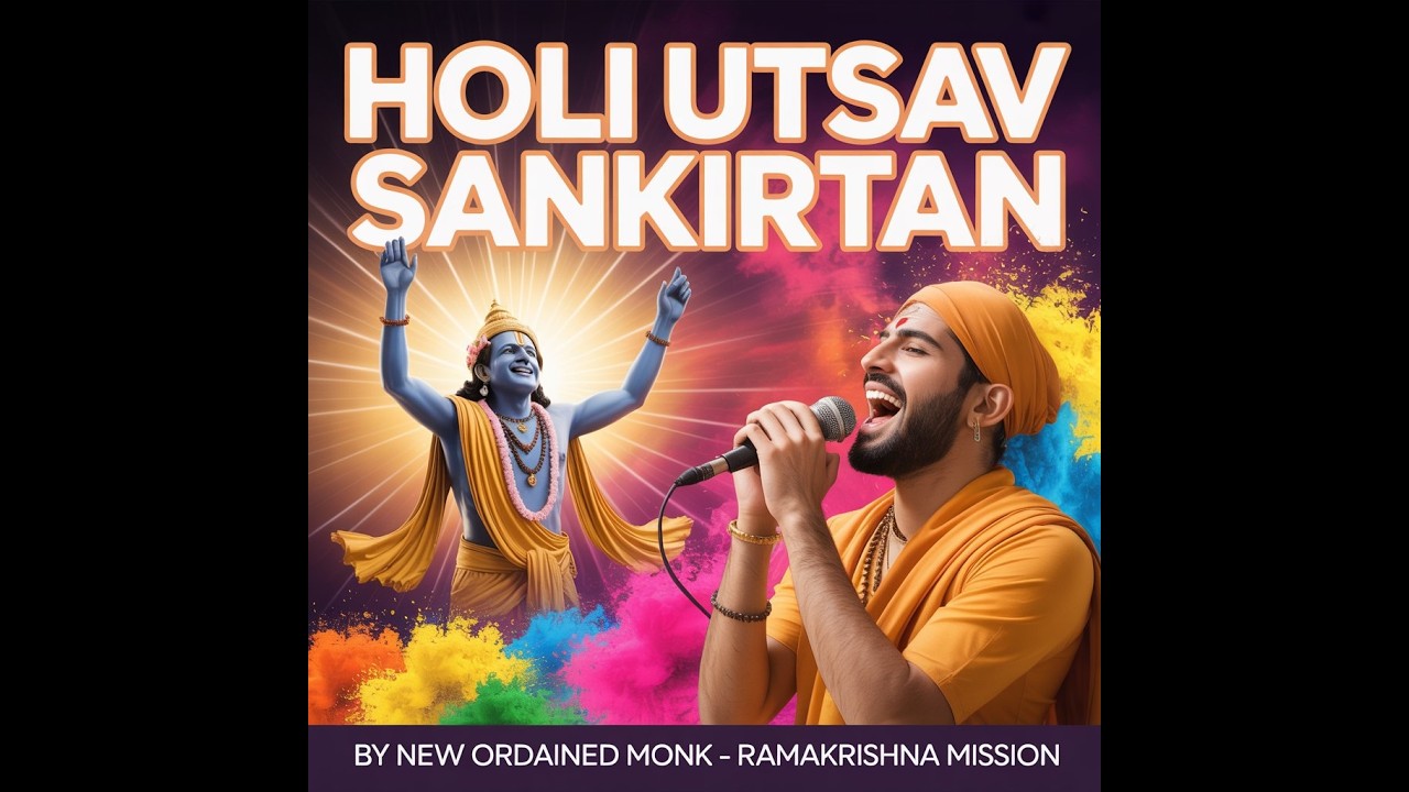 Holi Utsav Sankirtan- by New Sw.s nandas, at RKAA, Varanasi