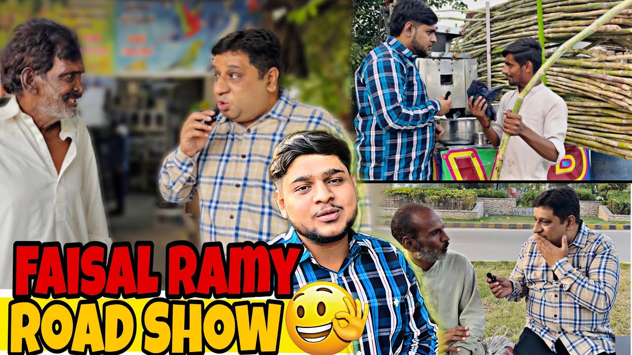 FaisalRamay Ka Sath Keya Road Show |🤣🤣|