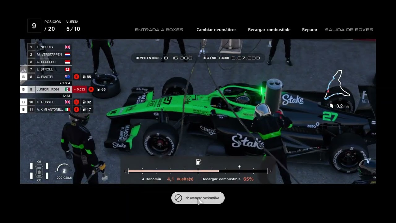 Gran Turismo7 Drag&oacute;n Trail Sauber Kick Nico 27 PlayStation Logitechg923