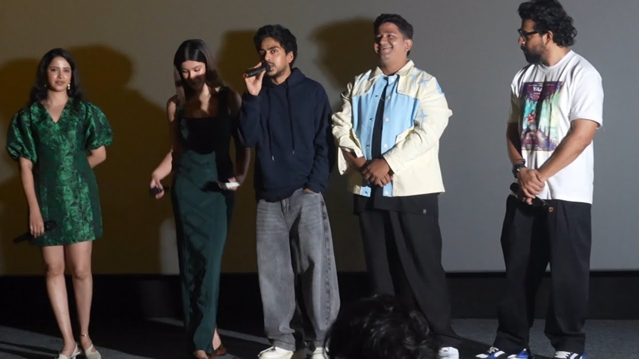 ‘Tu Ya Mai’ Premiere Hosted by Biggnerds’ Ansh Chopra with Shanaya Kapoor and Adarsh Gourav