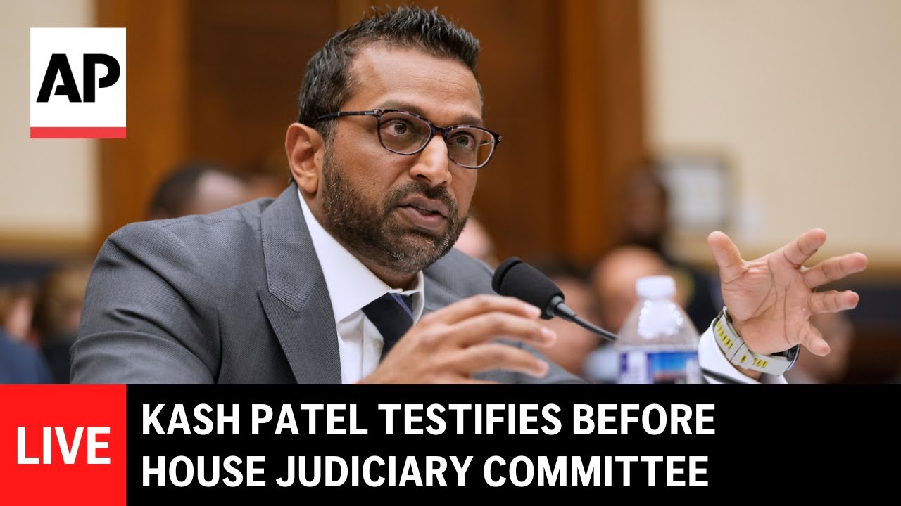 LIVE: FBI Director Kash Patel testifies before House Judiciary Committee
